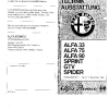 1986 11 preisliste alfa romeo 33